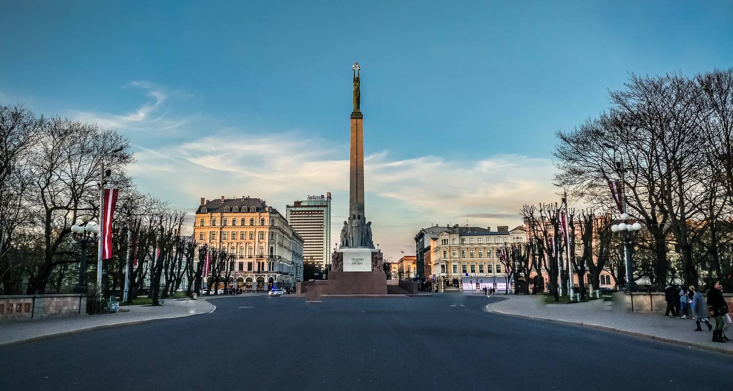 Vilnius Old Town churches and landmarks Lithuania
