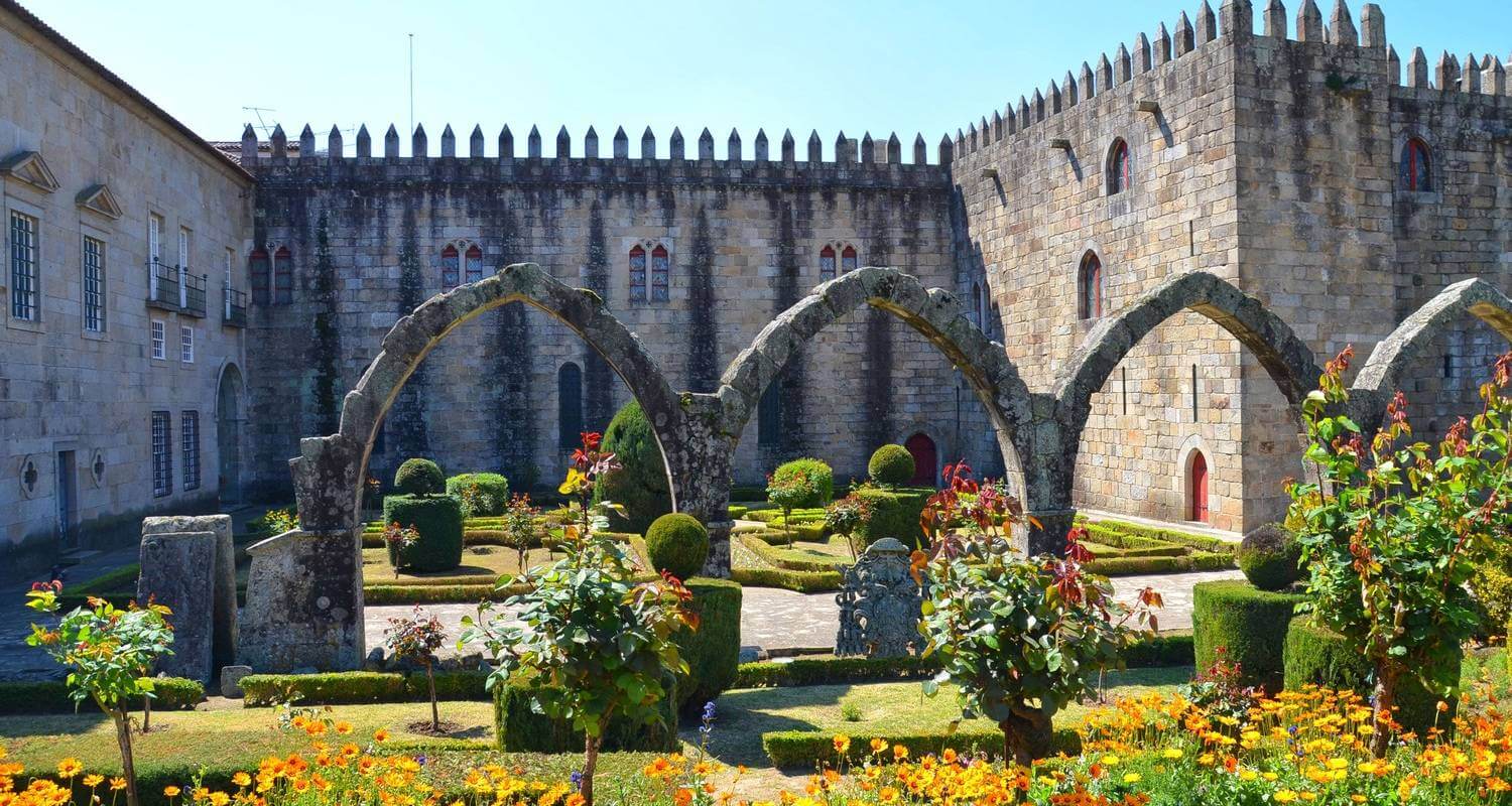 Guimarães medieval castle birthplace of Portugal UNESCO