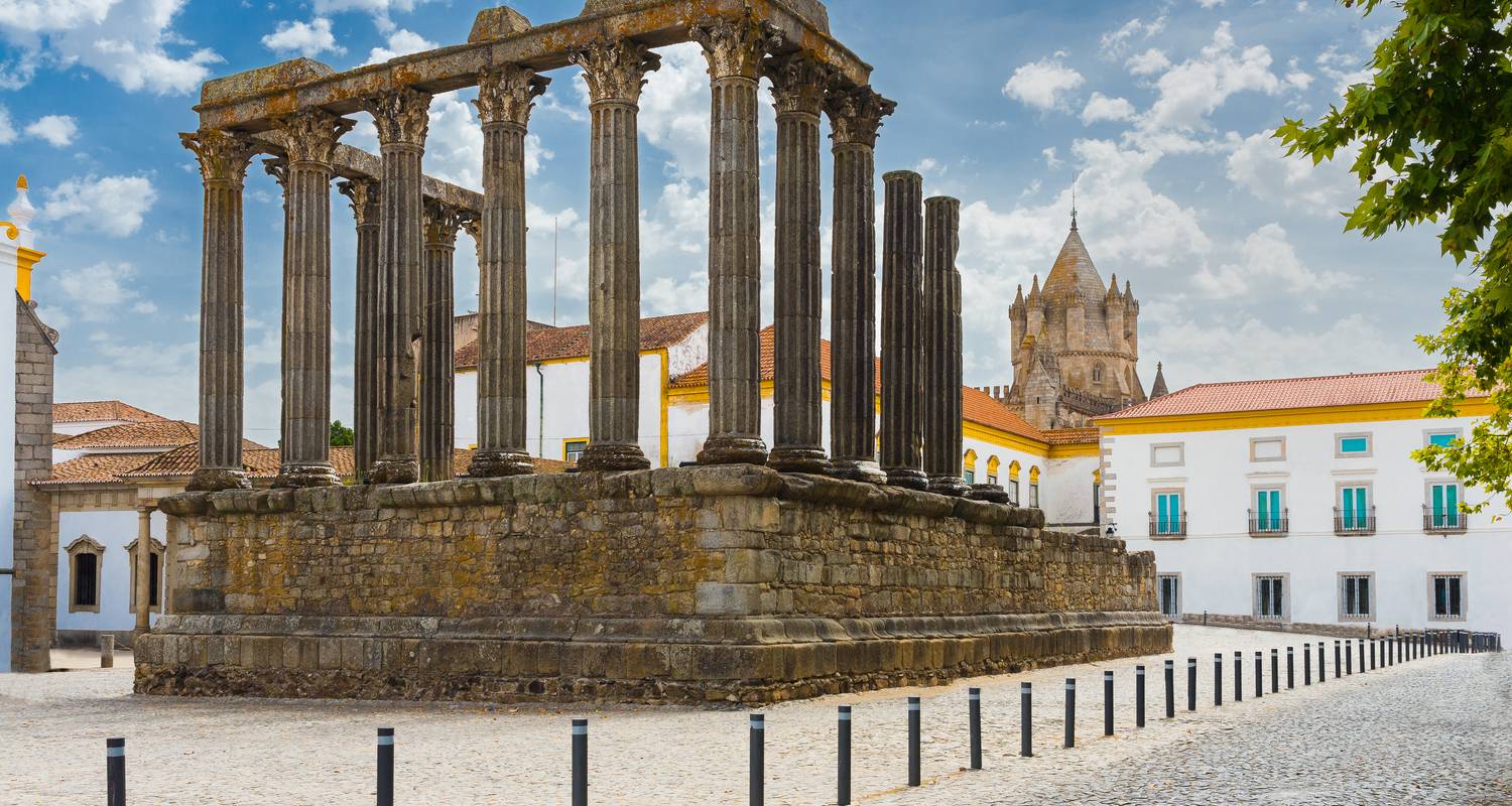 Sintra Pena Palace bold colors architectural styles panoramic views