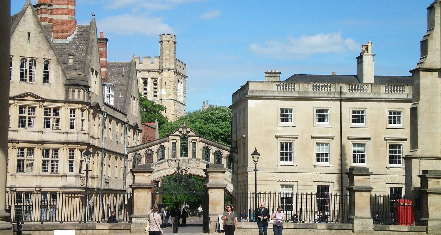 Oxford dreaming spires university colleges England