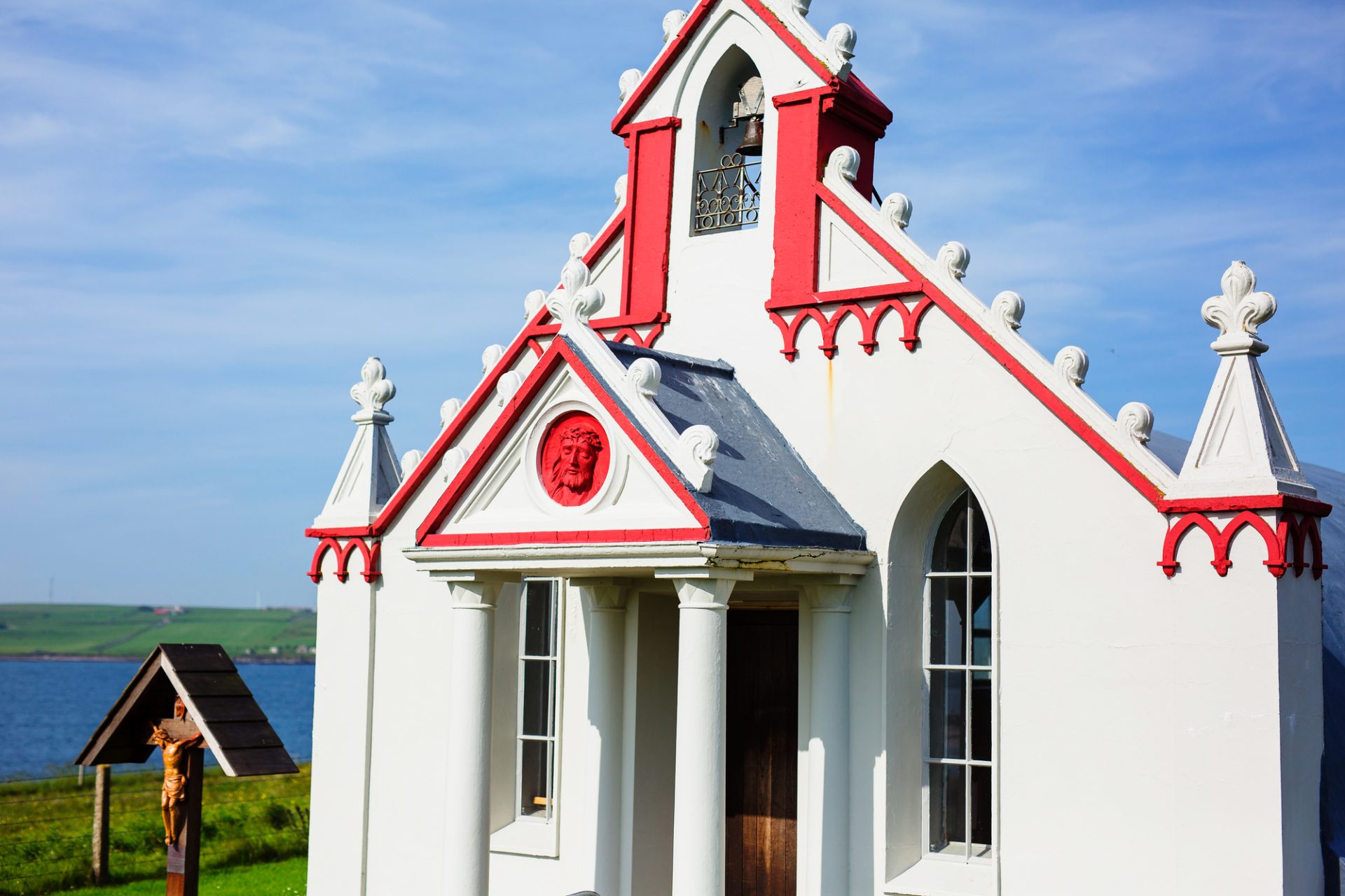Italian Chapel World War II Orkney Churchill Barriers Scotland