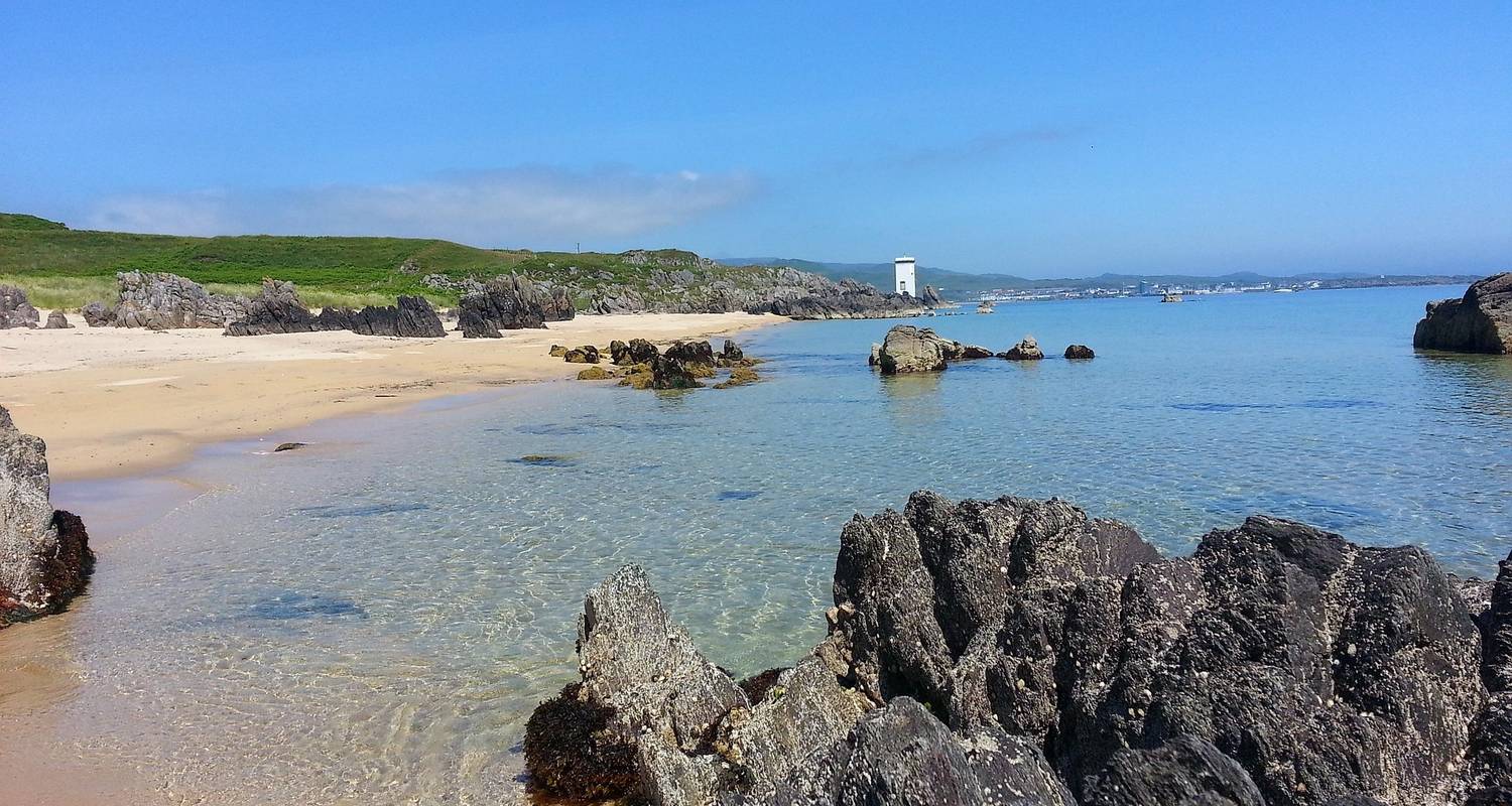 Ardbeg Distillery coastal views Isle of Islay Scotland