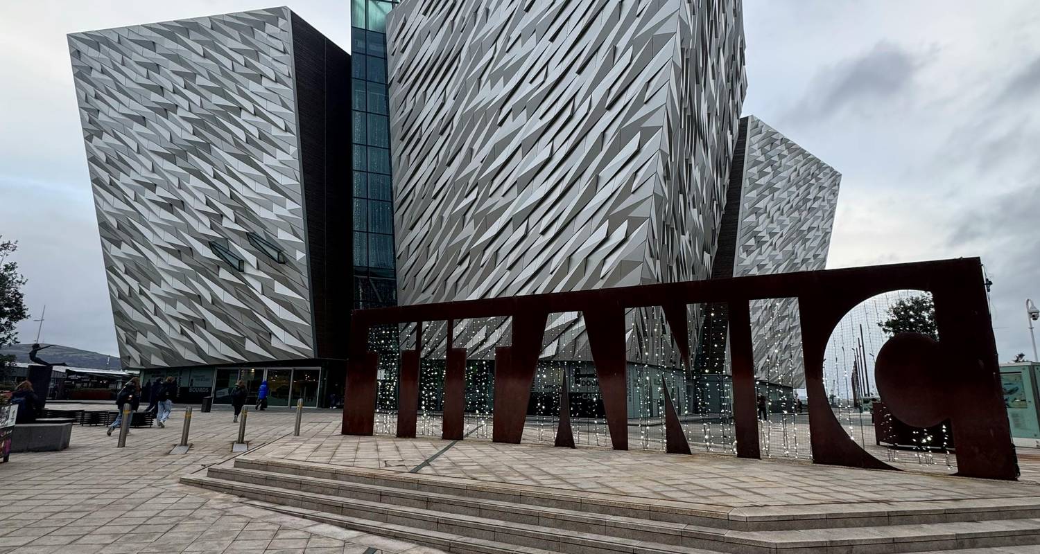 Belfast Titanic Quarter shipyard Northern Ireland