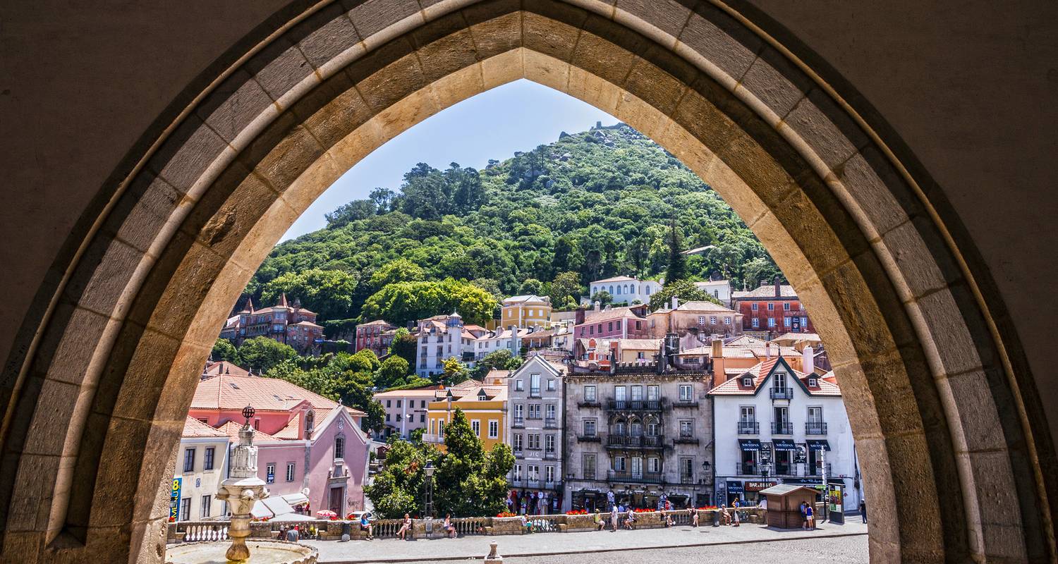 Sintra Pena Palace Quinta da Regaleira Cabo da Roca Cascais Portugal