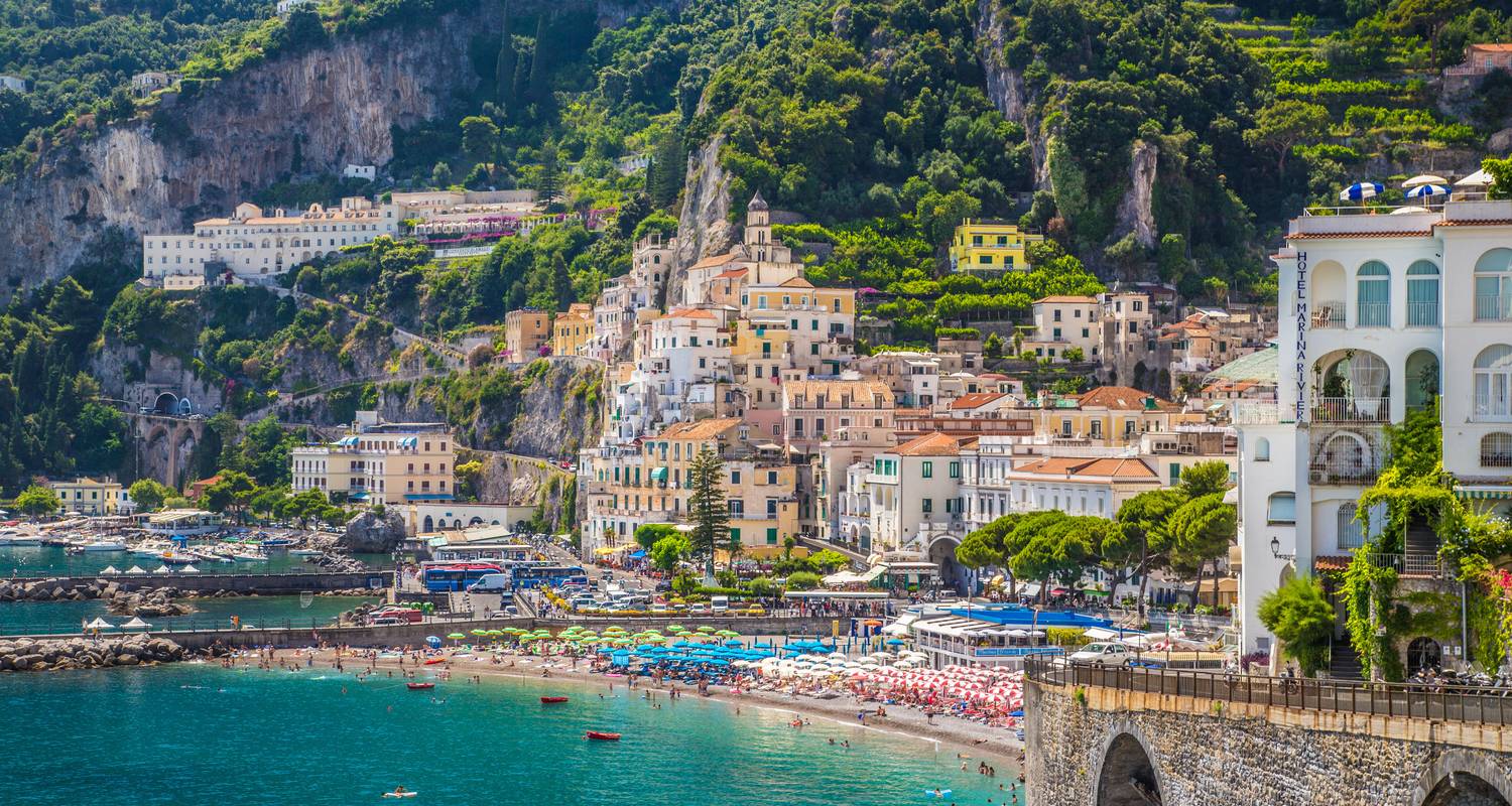 Sorrento Positano Amalfi Coast tour from Naples Southern Italy