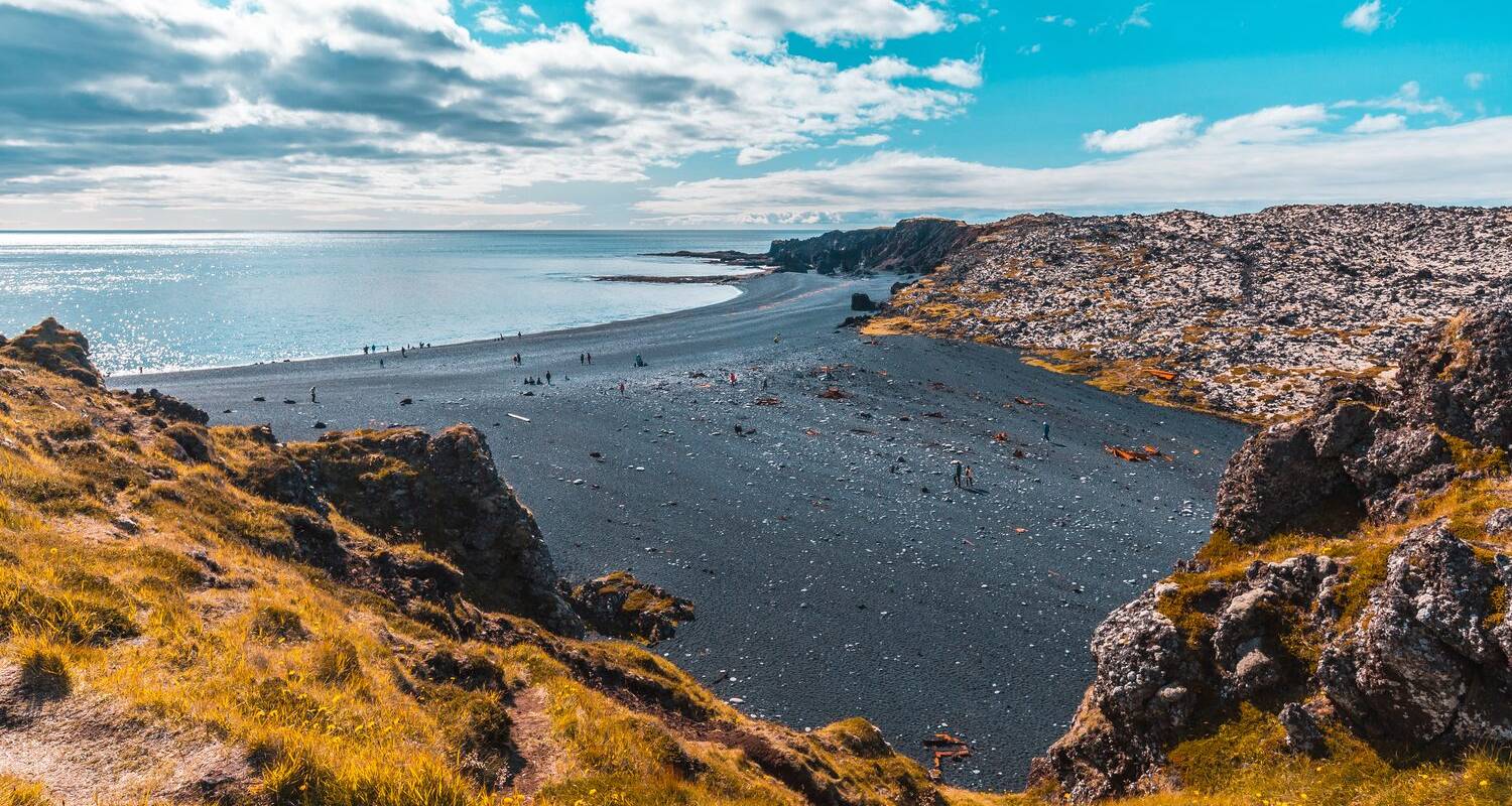 Lake Mývatn volcanic landscape North Iceland