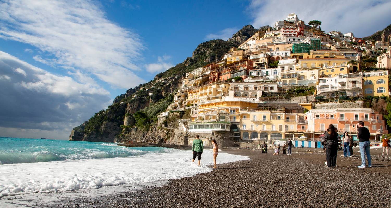 Amalfi Coast clifftop view – Sorrento Positano Amalfi Capri 4-day tour