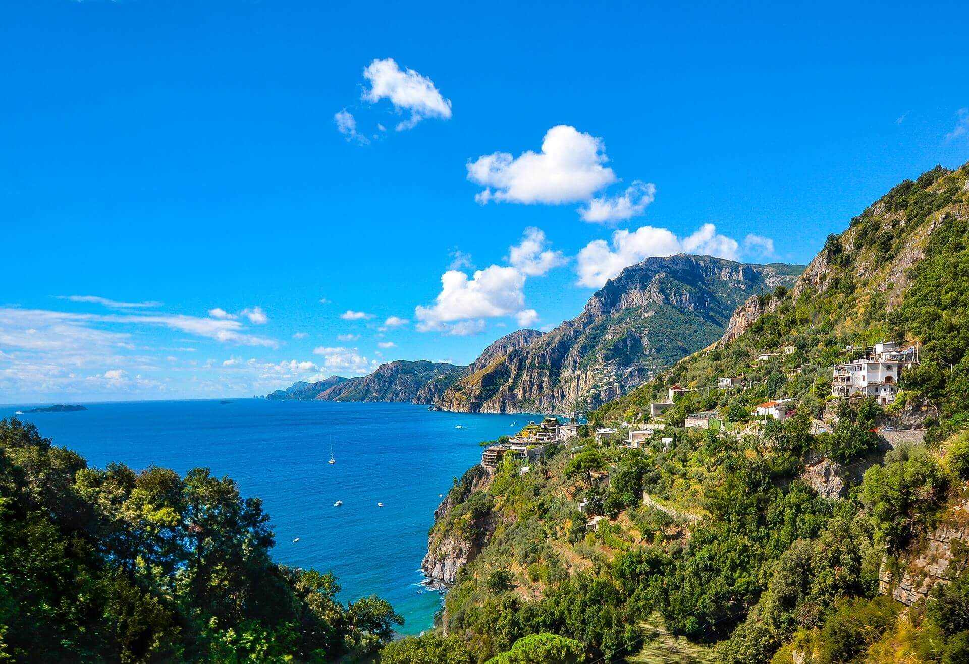 Positano colourful village on the Amalfi Coast